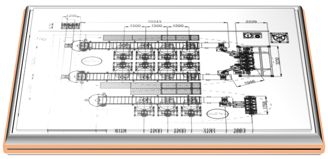 tapioca making line layout